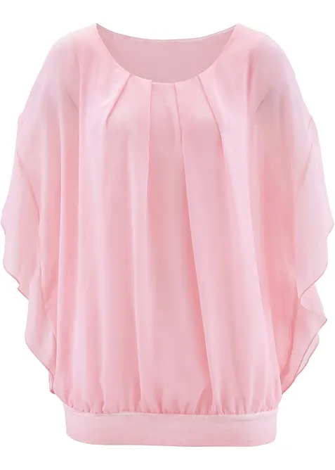 Chiffonbluse mit Untertop, bonprix