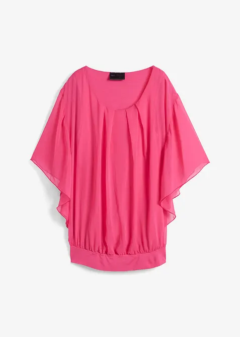 Chiffonbluse mit Untertop, bonprix