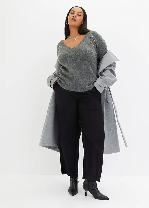 Leichte Marlenehose mit Viskose, bonprix