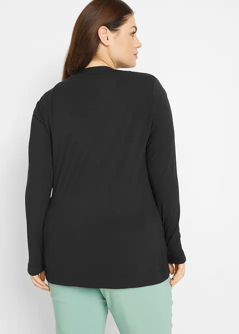 Shirtjacke aus softer Viskose, bonprix