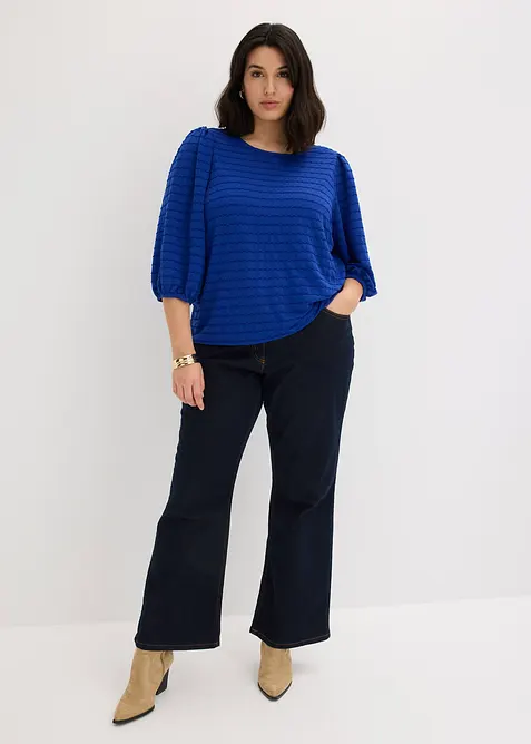 Shirt-Tunika mit Struktur, bonprix