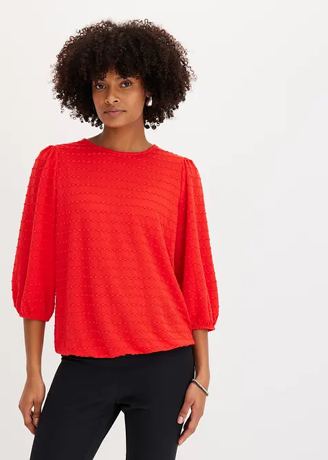 Shirt-Tunika mit Struktur, bonprix