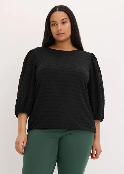 Shirt-Tunika mit Struktur, bonprix