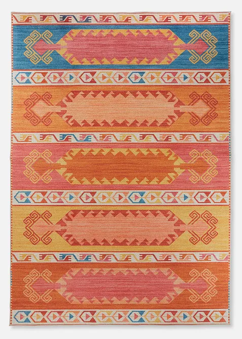 Tapis lavable &agrave; imprim&eacute; oriental, int&eacute;rieur et ext&eacute;rieur, bonprix