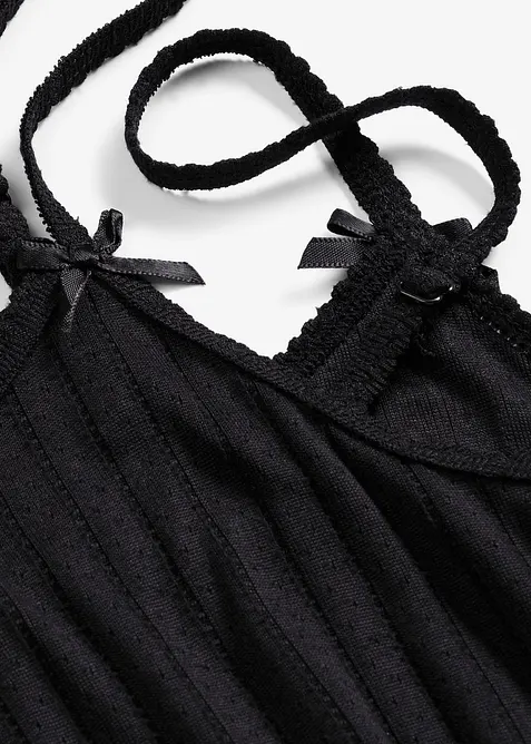 Pyjama aus weichen Pointelle-Jersey, bonprix