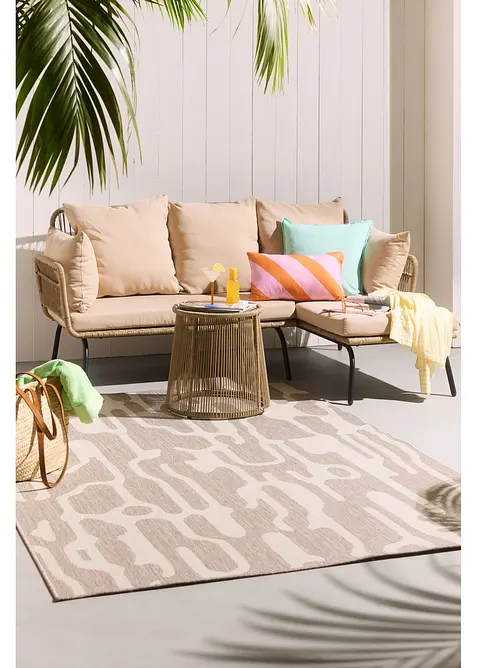 Tapis int&eacute;rieur et ext&eacute;rieur &agrave; motif graphique, bonprix