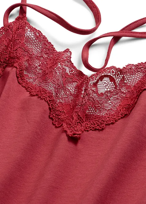 Kurzes Spaghetti Nachthemd, bonprix