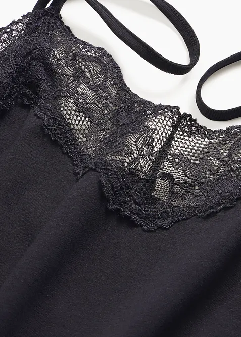 Kurzes Spaghetti Nachthemd, bonprix