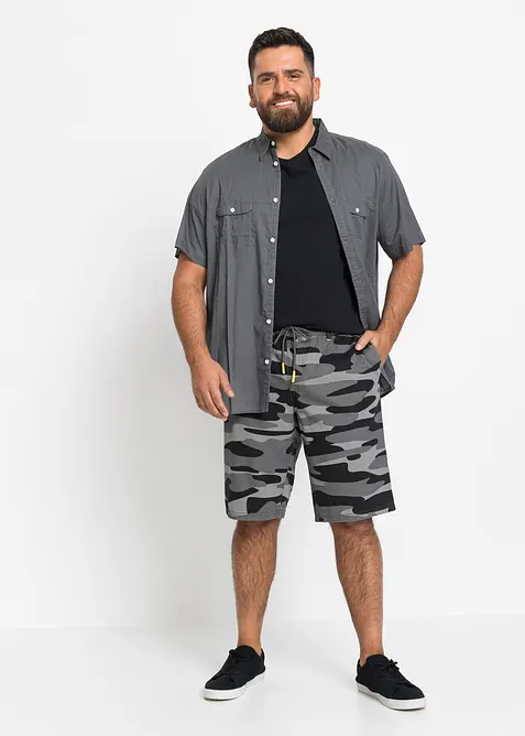 Kurzarmhemd aus reiner Baumwolle, bonprix