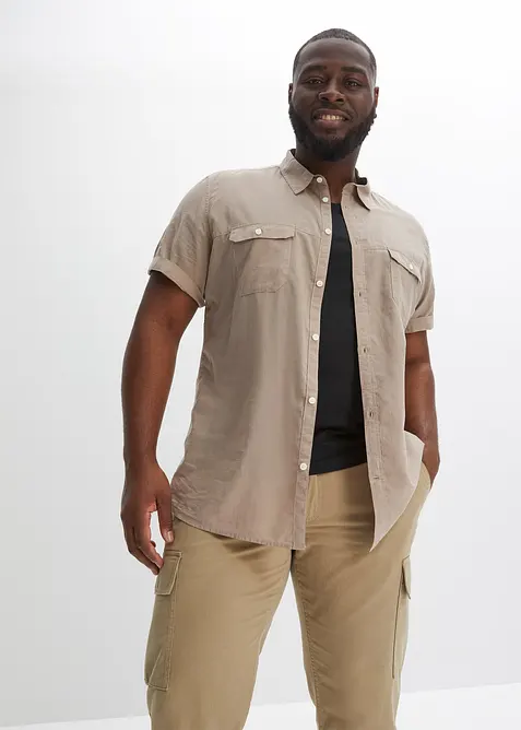 Chemise manches courtes 100% coton, bonprix