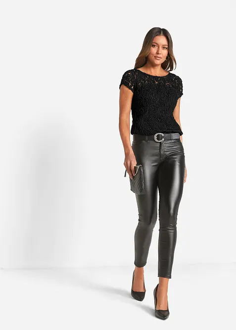 Spitzen-Blusenshirt, bonprix