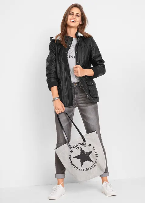 Veste enduite, bonprix