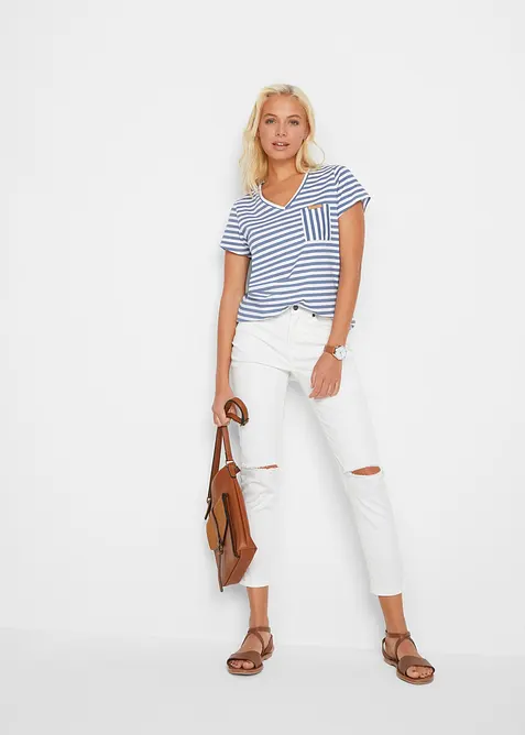 T-shirt ray&eacute;, bonprix