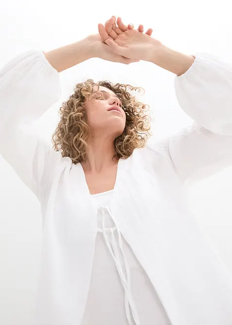 Bol&eacute;ro en gaze de coton, bonprix