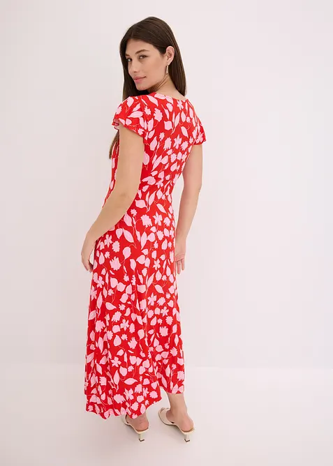 bedrucktes Jerseykleid aus softem Viskose-Mix, bonprix