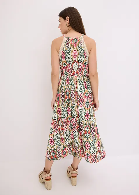 Midikleid mit Spitze, bonprix