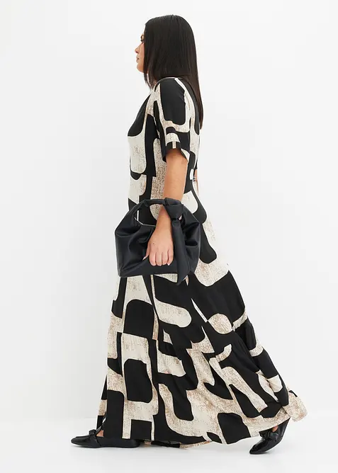 Robe longue et douce en jersey viscose, bonprix