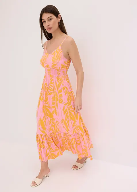 Tr&auml;gerkleid aus softem Viskose-Mix, bonprix