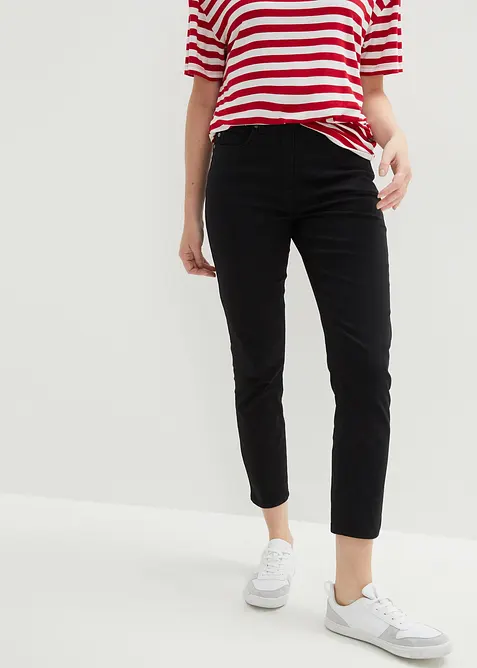 Slim Fit 7/8-Hose, High Waist, bonprix