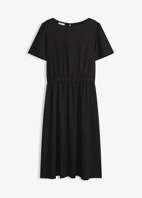 Robe &eacute;vas&eacute;e en jersey, bonprix