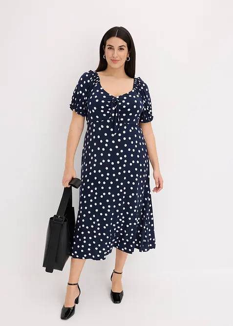 Robe midi en viscose extensible, bonprix