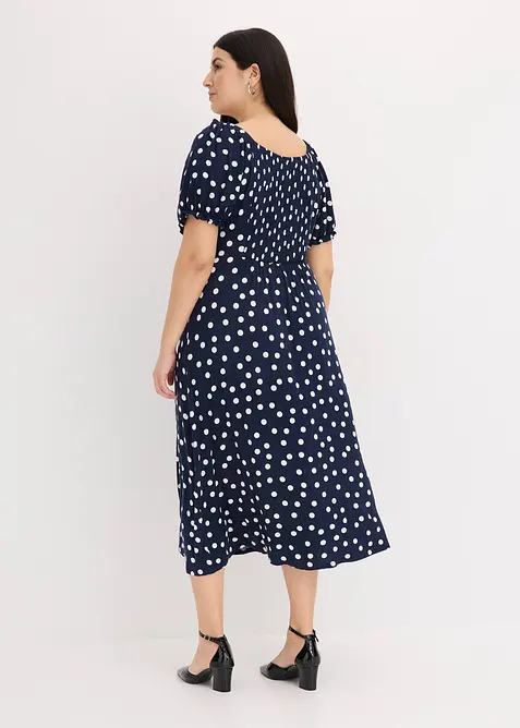 Robe midi en viscose extensible, bonprix