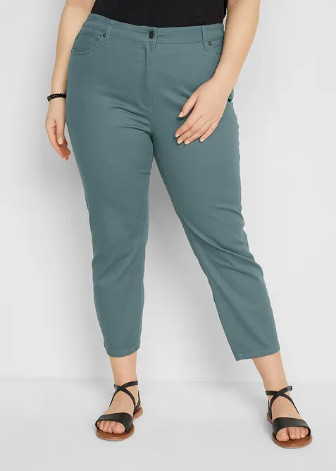 Pantalon 7/8 taille haute, bonprix