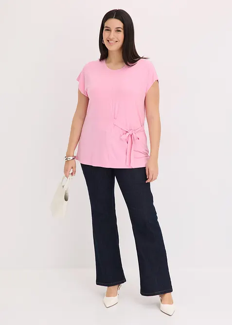 T-shirt doux en viscose extensible, bonprix
