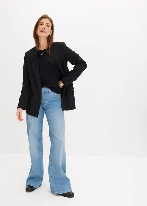 Shirt mit verspielten &Auml;rmeln, bonprix