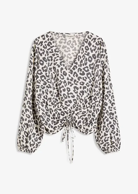 Blouse avec fronces, bonprix