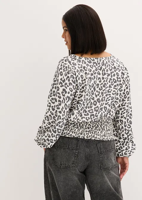 Blouse avec fronces, bonprix