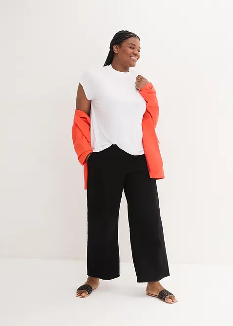 T-shirt en viscose douce, bonprix