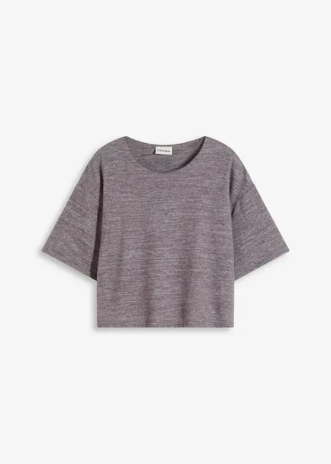 T-shirt court et boxy, bonprix