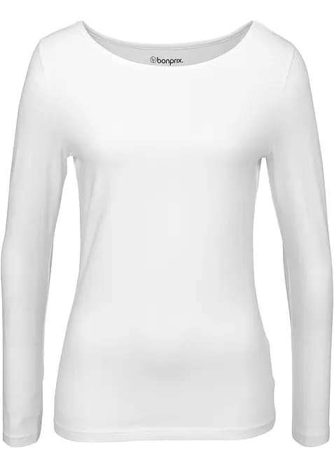 Figurbetontes Langarmshirt, bonprix