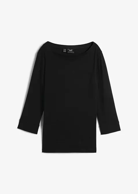 Langarmshirt aus reiner Bio-Baumwolle, bonprix