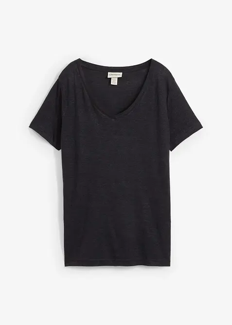 T-Shirt aus reinem Leinen, bonprix