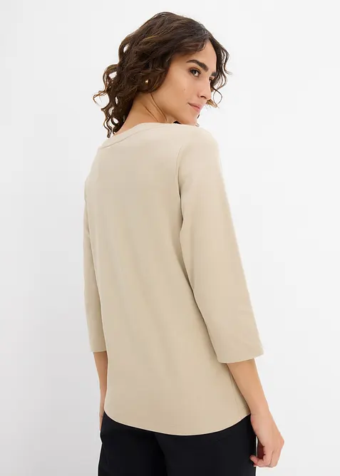 Shirt aus reiner schwerer Bio-Baumwolle, bonprix