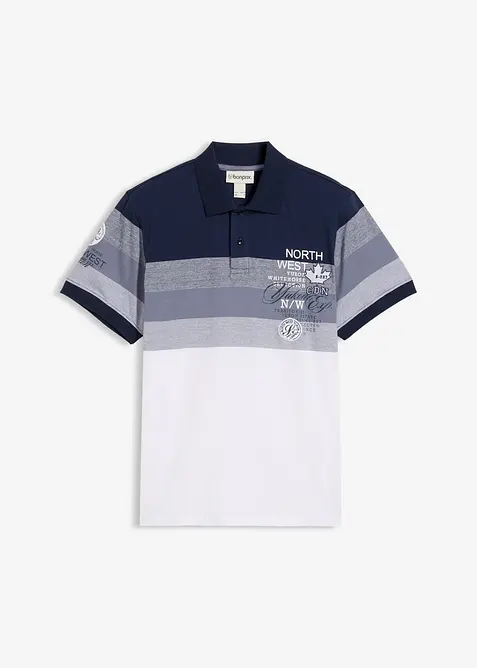 Polo en jersey 100% coton, bonprix