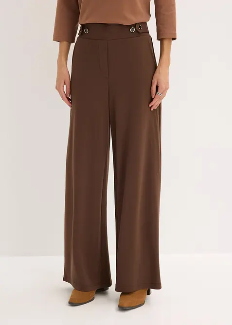 Jersey-Hose mit dekorativem Riegel, bonprix