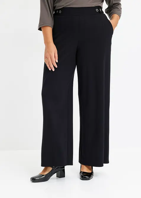 Jersey-Hose mit dekorativem Riegel, bonprix