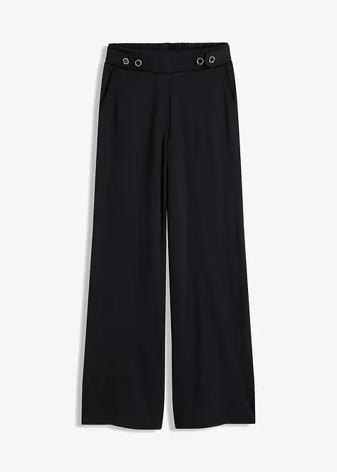 Jersey-Hose mit dekorativem Riegel, bonprix