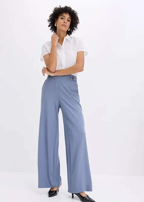 Jersey-Hose mit dekorativem Riegel, bonprix