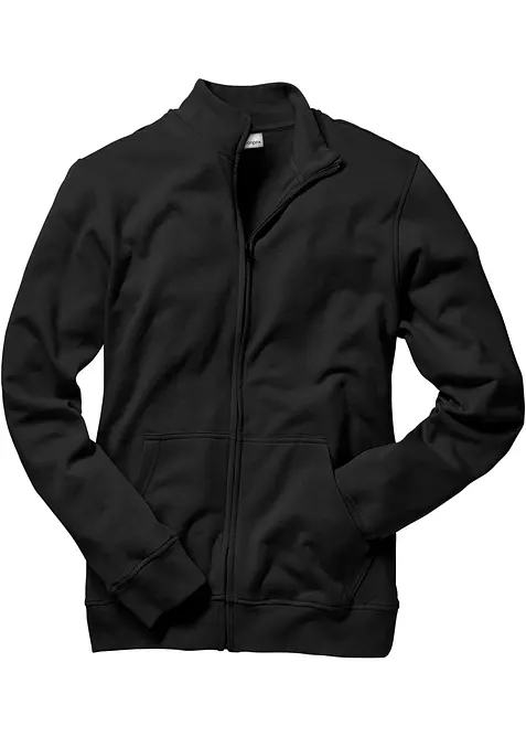 Sweat zipp&eacute; &agrave; col montant, bonprix