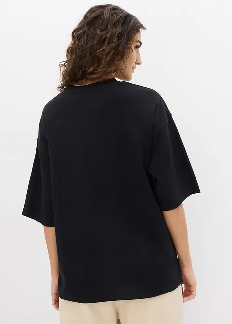 Oversize-Shirt aus reiner schwerer Bio-Baumwolle, bonprix