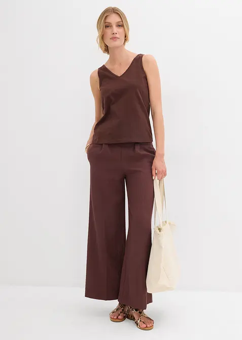 Tanktop  aus reiner Bio-Baumwolle (2er Pack), bonprix