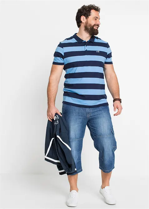 Regular Fit 3/4 Cargojeans, Straight, bonprix