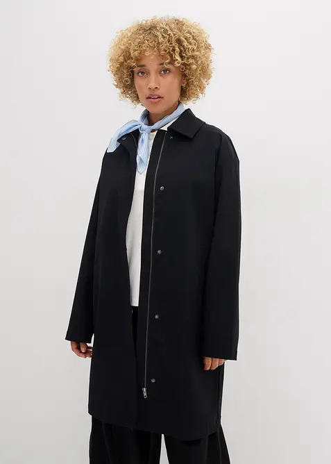 Wasserabweisender Trenchcoat, Oversized, bonprix