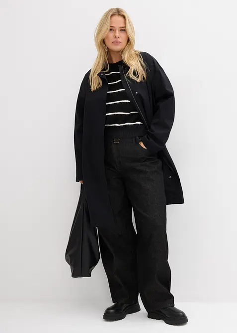 Wasserabweisender Trenchcoat, Oversized, bonprix