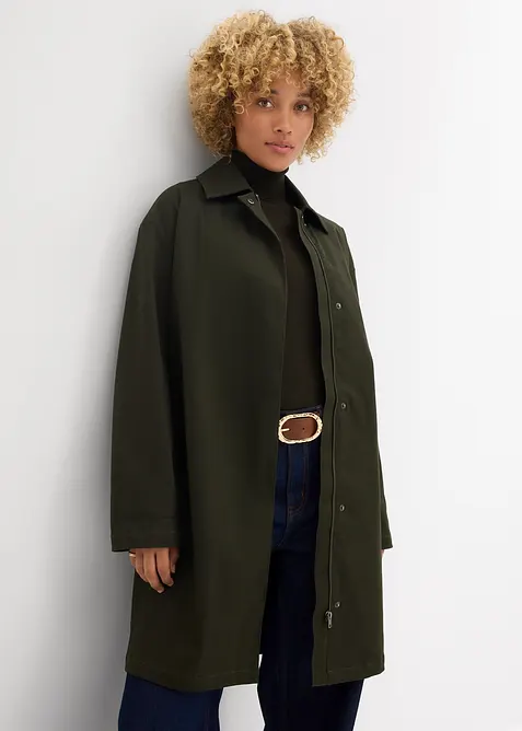 Wasserabweisender Trenchcoat, Oversized, bonprix