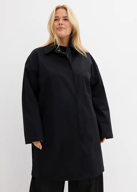 Wasserabweisender Trenchcoat, Oversized, bonprix